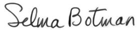 Selma_Botman_signature